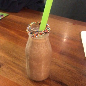 Shake de chocolate