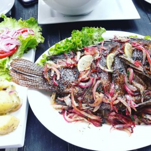 Mojarra frita