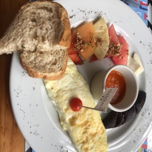 Omellette (de claras)