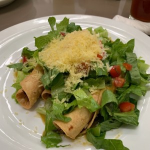 tacos con ensalada