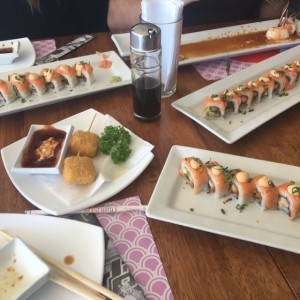 kushiage de Queso y Por ka vida
