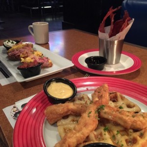 Sizzling - Chicken & Waffles