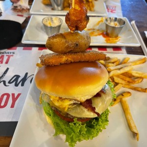 Hamburguesa con huevo