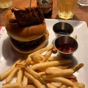 Hamburguesa con costilla 