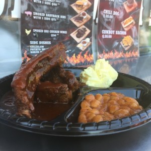 Smoked Babyback Ribs. 