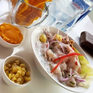 Ceviche leche de tigre 
