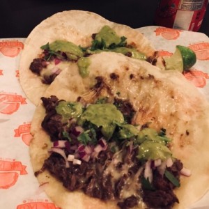 Quesadillas de asada.