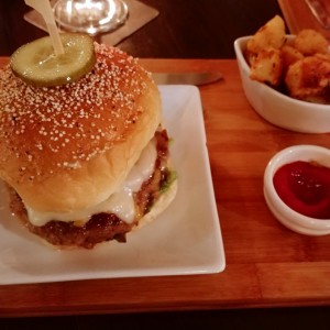 hamburguesa Suiza