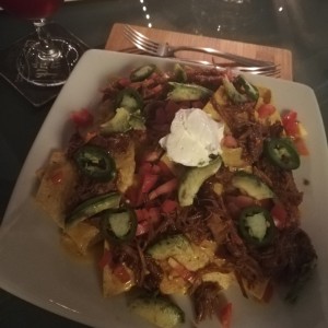 pull pork nachos