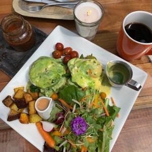 Benedictinos con espinaca
