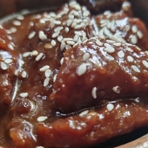 Postres - Plátanos en mole