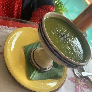 crema de hierbas