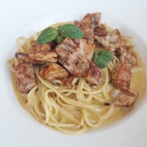 Espagueti alfredo
