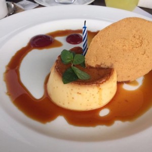 Flan caramelo