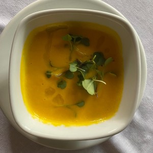 sopa de zanahoria