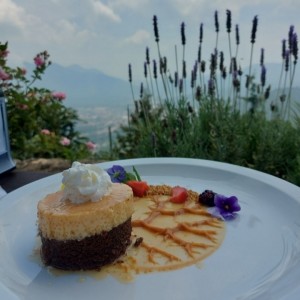 Flan de la casa 