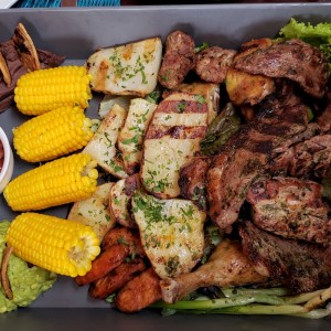 parillada chapina para 4