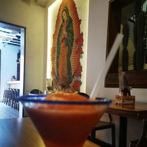 Margarita de fresa
