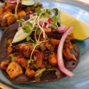 Tostadas de pulpo