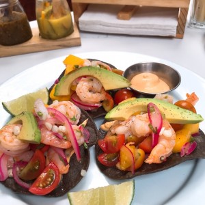 Tacos de ceviche