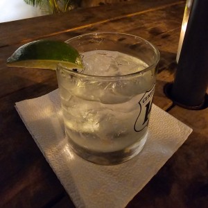 Gin and tonic