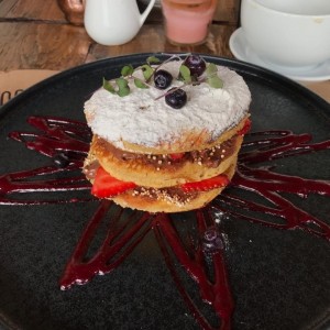 pancakes de camote