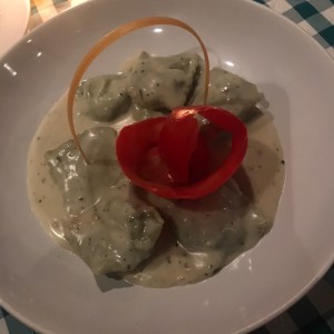 Ravioli a la Gorgonzola