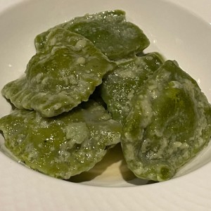 Ravioli a la Gorgonzola