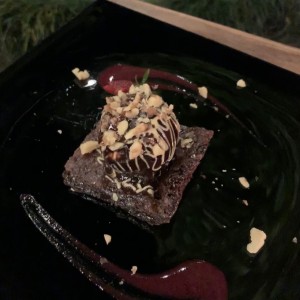 Postres - Peanut Butter Brownie