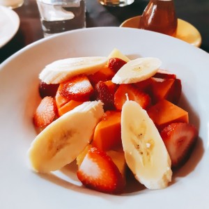 Plato de frutas