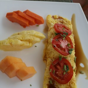 omelette de cangrejo 
