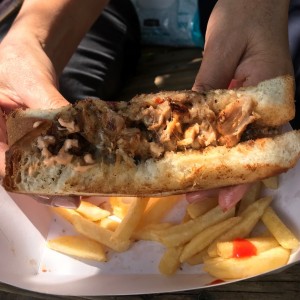 pulled pork sandwich