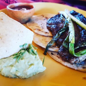 tortilla con carne