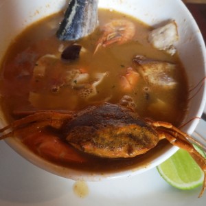 Sopa de mariscos