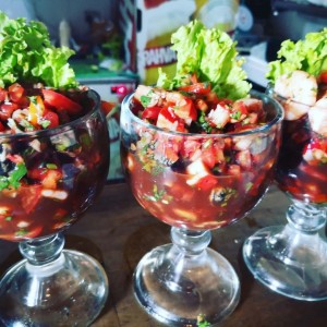 Ceviche - camarón o mixto