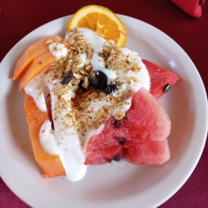 plato de frutas