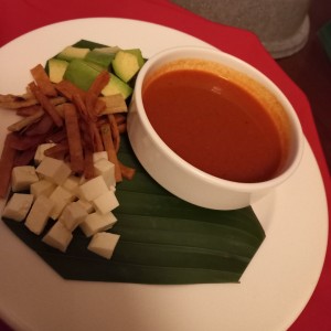 sopa de tortilla 