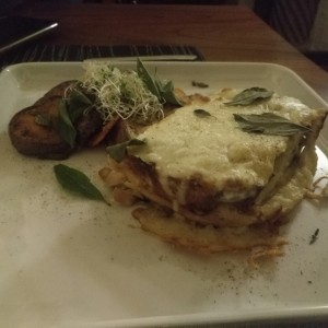 Lausana de pollo con ratatuy