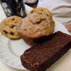 galletas de chocochip/pan chocobanano