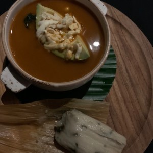 Sopa de pollo