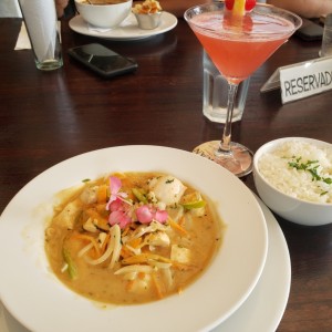 curry thai de pollo