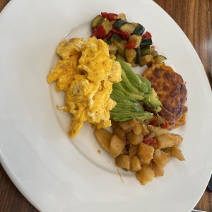 Vegan breakfast 