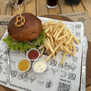 Hamburguesa La Azotea