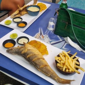 Pescado frito