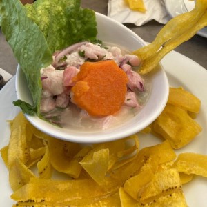Ceviche de merluza 
