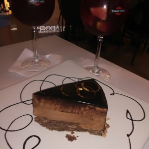 Postre Ferrero Roche