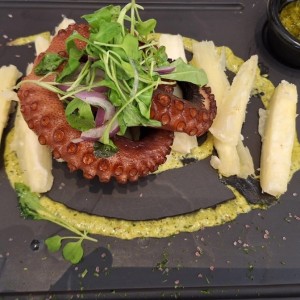 Pulpo a la parrilla