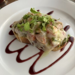 Brusqueta de Tomate Gratinado