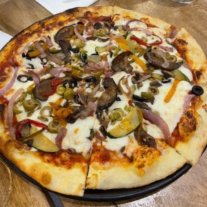 Pizza de vegetales