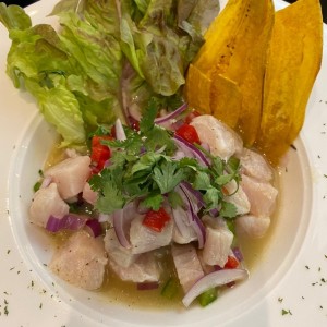 Ceviche de corvina